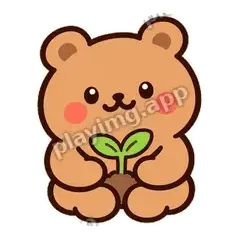 会好的 - 边框暖暖熊表情