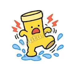 踩水 - 不耐烦雨靴表情