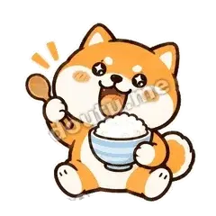 干饭啦 - 小柴犬表情