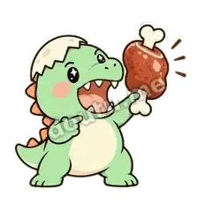 食肉的 - 小恐龙表情