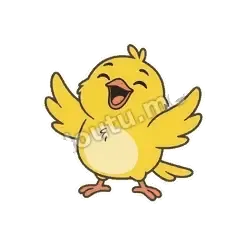开心 - 元气小金丝雀表情