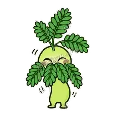 偷偷开心 - 害羞含羞草表情