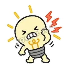 Ouch - 哇塞小灯泡表情