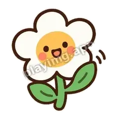 早呀早呀 - 边框礼貌白花表情