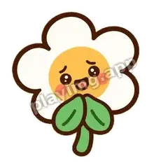 麻烦你啦 - 边框礼貌白花表情