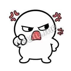训斥 - 白团子第二弹表情