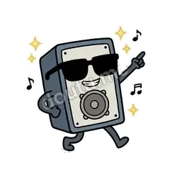 蹦迪 - 蹦迪小音箱表情