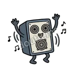 摇起来 - 蹦迪小音箱表情