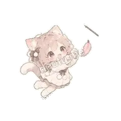 逗猫棒 - 猫猫女孩表情