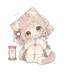 等你喵 - 猫猫女孩表情