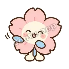 别担心啦 - 樱花软软奶油手绘版表情