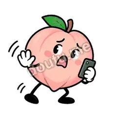 开麦我先躲 - 桃桃开溜表情
