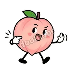 我自己回吧 - 桃桃开溜表情