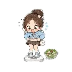 减肥 - 闺蜜二人组表情