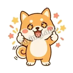 牛哇 - 奶油小柴犬表情
