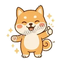 合作愉快 - 奶油小柴犬表情
