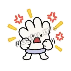 拍桌 - 手势小手套表情