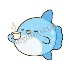 淡定一点 - 懵饼翻车鱼表情