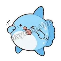 略略略 - 懵饼翻车鱼表情