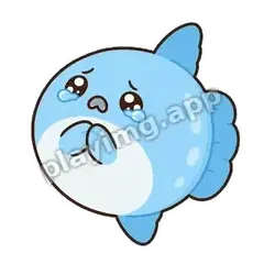求求了嘛 - 懵饼翻车鱼表情