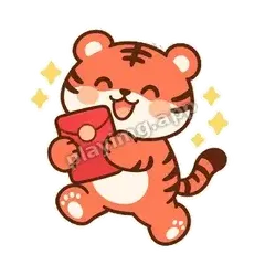 谢谢老板 - 橘团小布虎表情