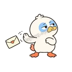 不约哈 - 冷脸小琵鹭表情