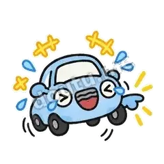 搞笑 - 堵车小汽车表情