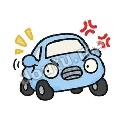 你再说一遍 - 堵车小汽车表情