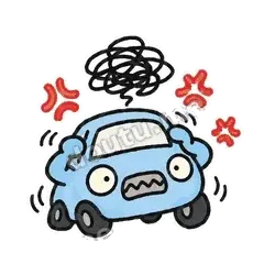 烦死了 - 堵车小汽车表情