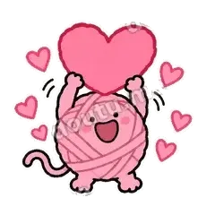 Love you - 么么毛线球表情