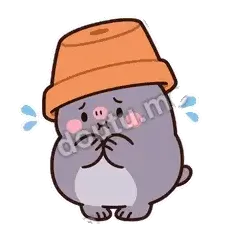 有点怕生 - 社恐小鼹鼠表情