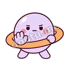 这我不同意 - 小土星转转表情
