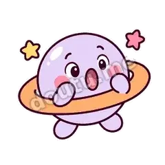 基础惊讶 - 小土星转转表情