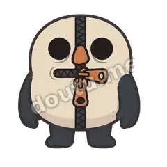 无语 - 嘴紧小拉链表情