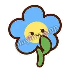 慢热一点 - 边框静静蓝花表情