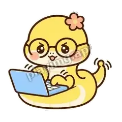 处理中 - 鹅黄小团蛇表情