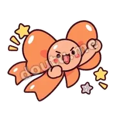 出发 - 蝴蝶结小结表情